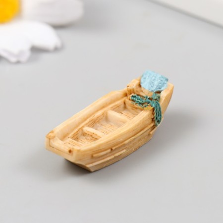 Figure for Florarium Polystone "Fish Boat" 4.5x2x1.5 cm-2