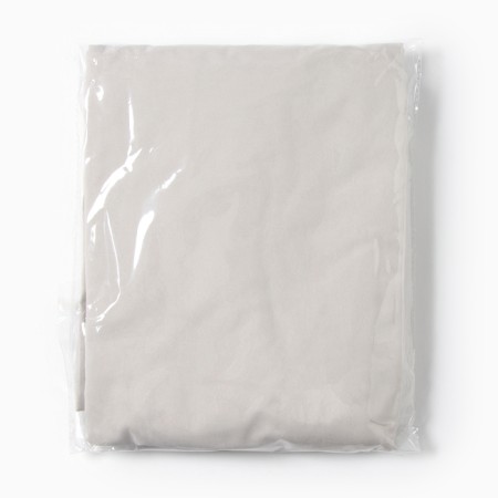 Board on the elastic band Monroe 140x200x25, Tsvetlo-SER, Polysatin 80g/m PE100%-4