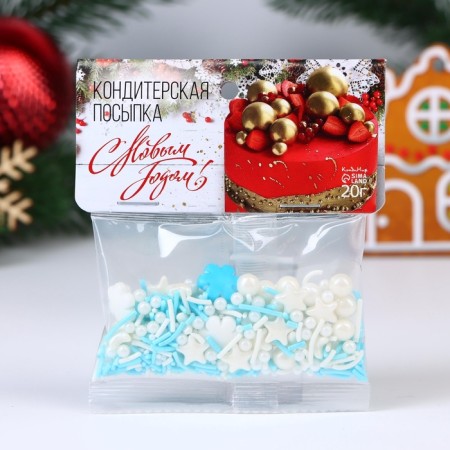 Confectionery sprinkling "Ice Kingdom", 20 g
