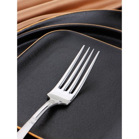 Dining room "Berkeley", h = 20.6 cm, thickness 3 mm, silver color-1