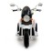Electric car "Chopper", with a battery, light and sound effects, white color