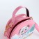 Bag's bag with lightning, pink color