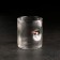 A ribbed glass "impenetrable. Bullet"