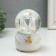 Souvenir Polystone Water Ballion Music, Light "Swans" MIX 8x8x12 cm