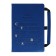 The diary is low, the PVC cover, A5, 140 sheets, cage, elastic band, "office", mix