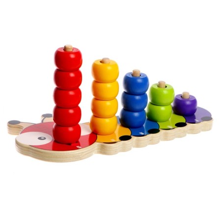 Set for studying the account "Caterpillar" 28 × 12.5 × 13 cm