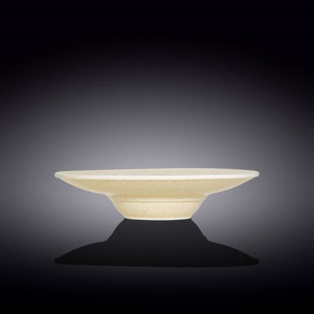 Deep plate Wilmax England Sand Stone, D = 27 cm, 250 ml, sand color-1