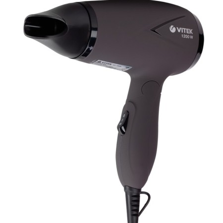 Vitek VT-1306 hairdryer, folding, 1200 W, 2 modes, 1 nozzle, cord 1.8 m-2