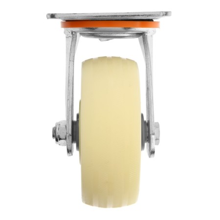 Wheel for transport trolleys rotary, d = 125, on the site PP coating-2