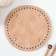 The basis for knitted products to the leatherette "Round. Vintage" mix 15x15 cm