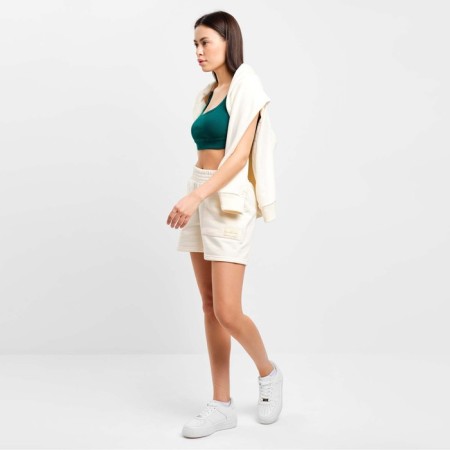 Women's shorts MIST OLD SCHOOL Size 42, Milk color-4