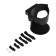 Cup holder in a car, mount to the deflector, black