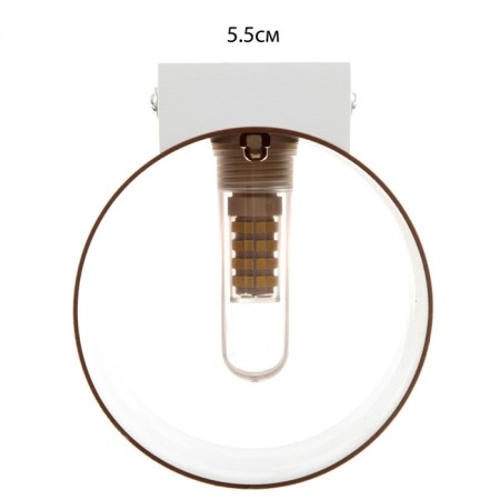 Alpine lamp 1xLED 2W 4000K IP66 coffee 9x11x15 cm-5