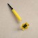 Garden lamp on the sunny battery "Yellow flower", 6 × 29 × 6 cm, 1 led, white glow