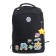 School backpack, 39 x 26 x 17 cm, Grizzly, ergonomic back, + keychain