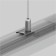 Mount for the cable, 1 pc, technical tra004hp-21b, 3x0.5x3.5 cm, black color is black
