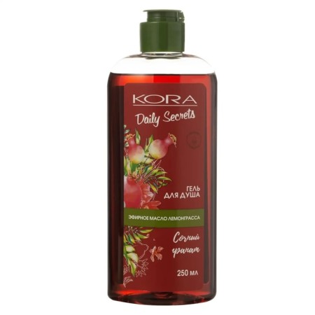Shower gel Kora "juicy grenade", 250 ml