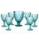 Bekker drinks, 7 items, turquoise color