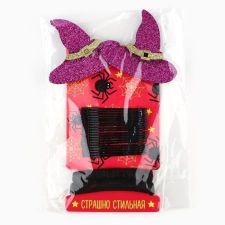 A set of hair accessories "Witch"-5