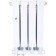 Bimetallic radiator Stout Space SRB-0320-050004, lower connection, 500 mm, 4 sections