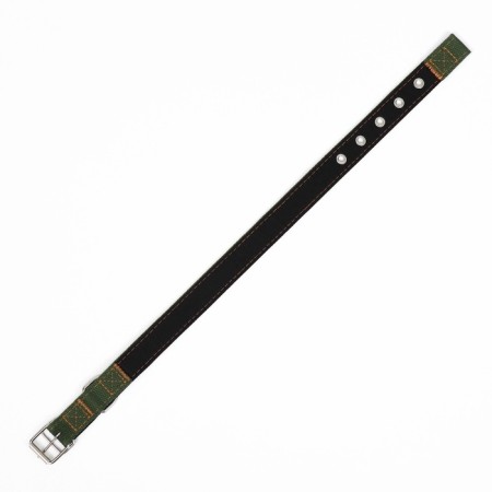 Sprinkle collar with lining, 58 x 2.5 cm, khaki-7
