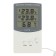 Thermometer Luazon LTR-07, electronic, 2 temperature sensors, humidity sensor, white