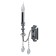 Bra "consuer", size 20.5x8x39.5 cm, 40W 1xe14 IP 20