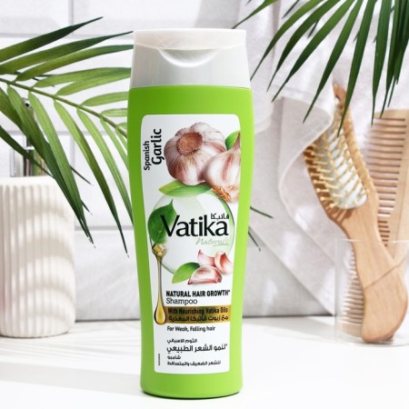 Hair shampoo Dabur Vatika Garlic for brittle and dropping hair, 400 ml-2