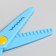 Scissors plastic relief removable blades (set 6 pcs) 12.5 cm