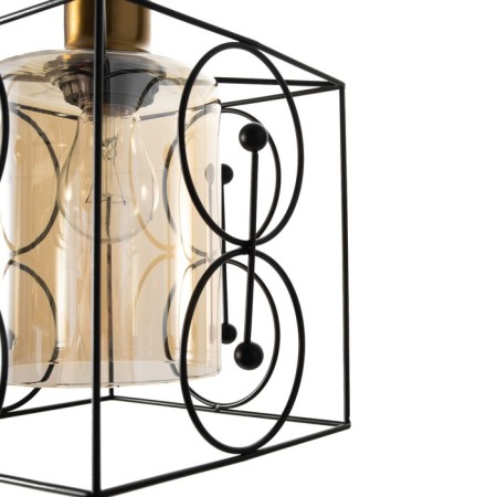 Lamp Bayerlux 2104/1bk E27 40W black 16x16x100 cm-3