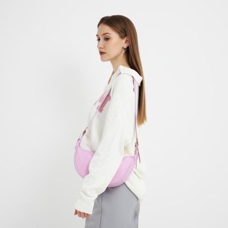 Women's bag of artificial leather Nazamok, 28*15 cm, lilac color-1