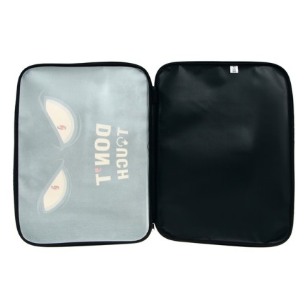 Folder for drawings and drawings A3, 470 x 350 x 20 mm, with handles, textile, calligrata Don’t Touch-3