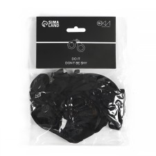 A set of erotic linen of the oksa, panties and an impetent lifting, garter, size L, black 1077433