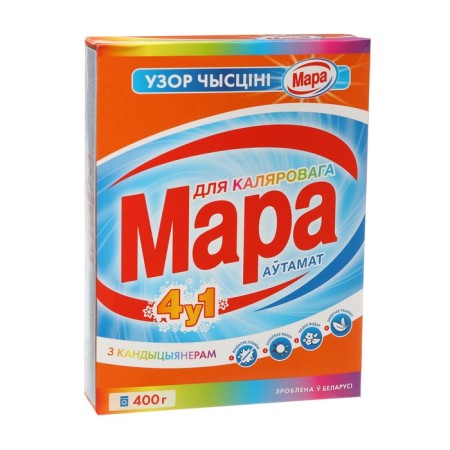 Washing powder Mara pattern of chyssіni 4V1 for colored linen, automatic, 400 g