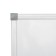 Magnetic-marker board 100x200 cm, calligrata standard, in an aluminum frame, with a shelf