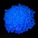 Interior decor, 300 pcs, luminous, 13 x 17 mm, pink