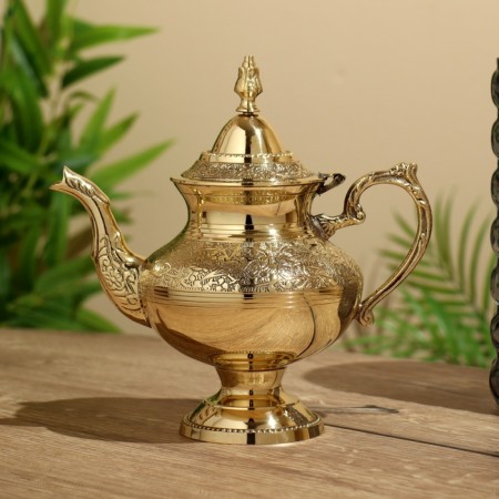 Teapot 21x12x23 cm, brass-2