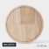 Cutting board Magistro "oak", d = 20 cm, oak