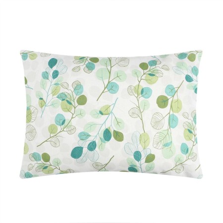 Pillowcase saving and I "eucalypt" color green, 50x70 cm 100% cotton, calico, 120 g/m2