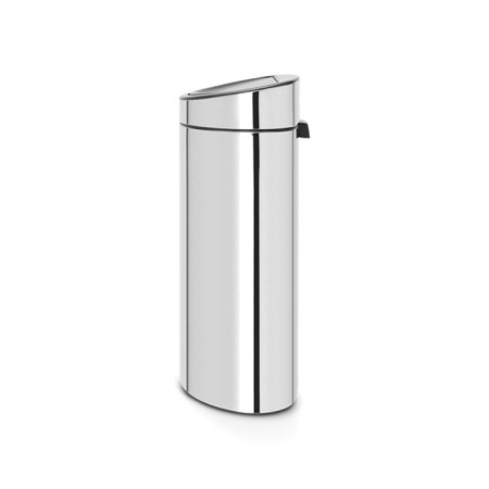 Garbage bucket Brabantia Touch Bin New, Polished Steel color, 40 liters-1