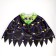 Carnival cape "terrible spider", length without a hood 60 cm