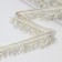 Decorative braid “Twydal”, one -sided, 35 mm, 5 ± 0.5 m, pastel color