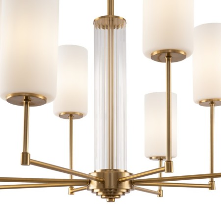 Freya Fr5184PL-08BS Agnes, 695x695x613 mm, E14, 8x60W, brass color-3