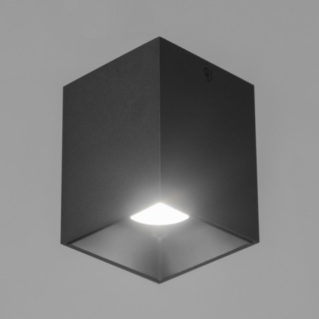 Lamp "Cube" LED 4000K 10W DIM220 Black 7.5x7.5x9.5cm-1