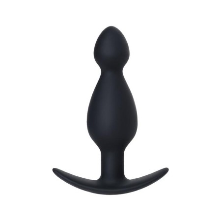 Anal plug Toyfa A-Toys, silicone, black color, 11.5 cm, d = 3.5 cm-2
