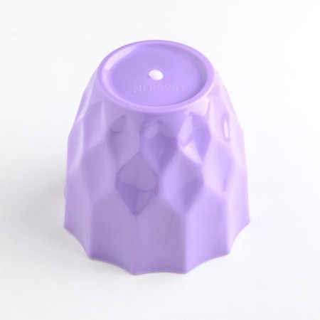 Kashpo for Flowers "Broken", plastic, 400 ml, color mix-4