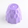 Kashpo for Flowers "Broken", plastic, 400 ml, color mix