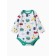 Body baby with long sleeve, white color, height 68 cm