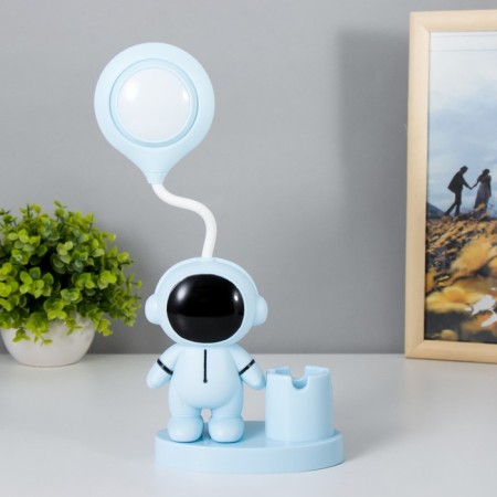 Cosmonaut's table lamp LED 2W USB AKB MIX 7.3x13x31 cm-4
