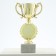 Cup 186, award figure, gold, stand stone, 17 x 9.5 x 5 cm.